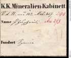 Etiketten zu Apatit-Phosphorit (NHMW-MIN-Am293)